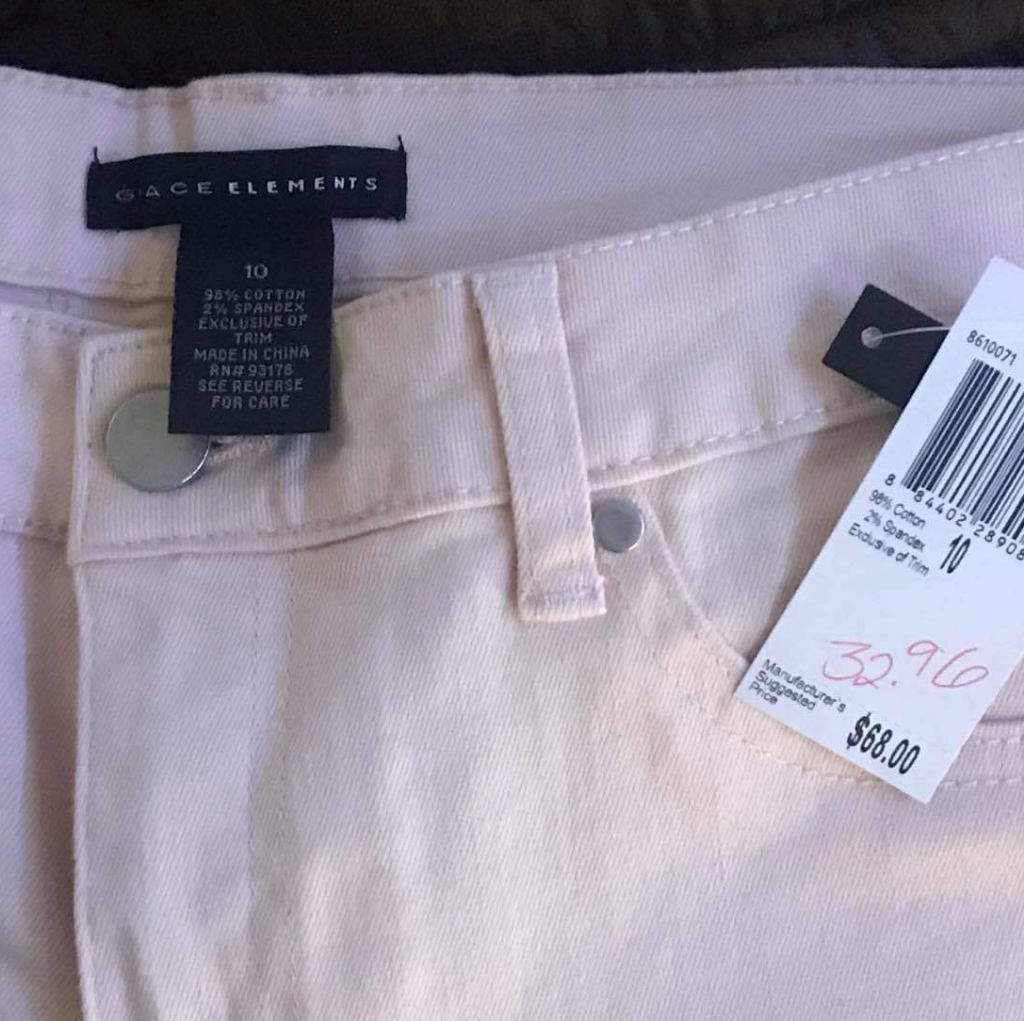 Ace Elements White Pants